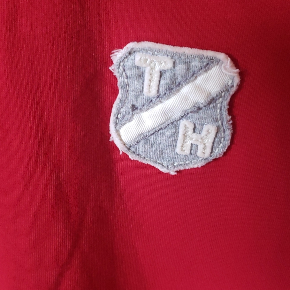Tommy Hilfiger long sleeves Tee Red Size L - Picture 2 of 10
